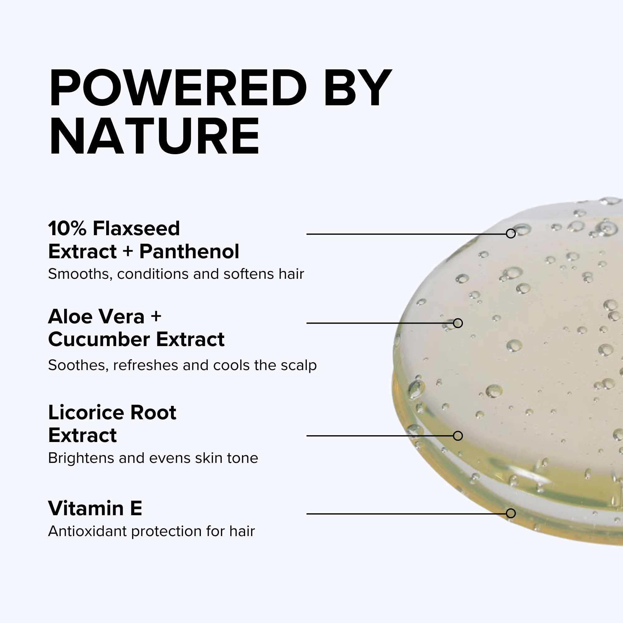 Powered by nature: Flaxseed Gel ingredients